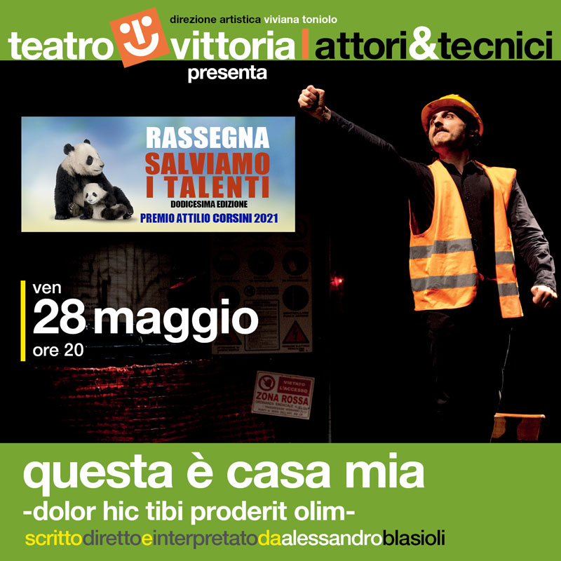 salviamo i talenti 2021 Questa è casa mia